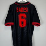 Shop 1996/97 AC MILAN BARESI #6 THIRD SHIRT (XL) LOTTO, classic football shirts, vintage football shirts & retro soccer jerseys at Cult Kits