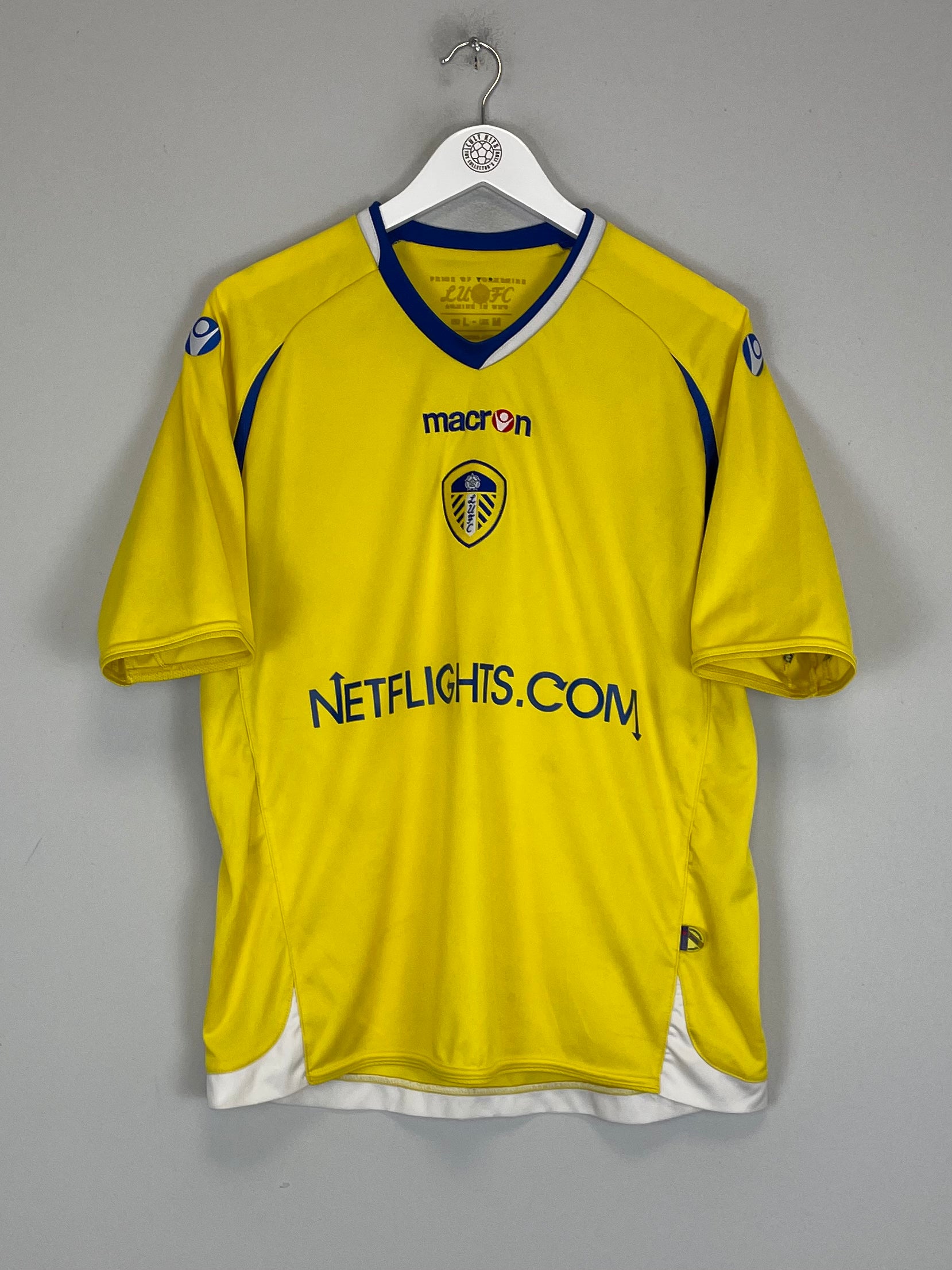 Shop 2008/09 LEEDS UNITED TRUNDLE #35 THIRD SHIRT (M) MACRON, classic football shirts, vintage football shirts & retro soccer jerseys at Cult Kits