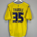 Shop 2008/09 LEEDS UNITED TRUNDLE #35 THIRD SHIRT (M) MACRON, classic football shirts, vintage football shirts & retro soccer jerseys at Cult Kits