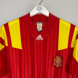1992/94 SPAIN HOME SHIRT (M) ADIDAS
