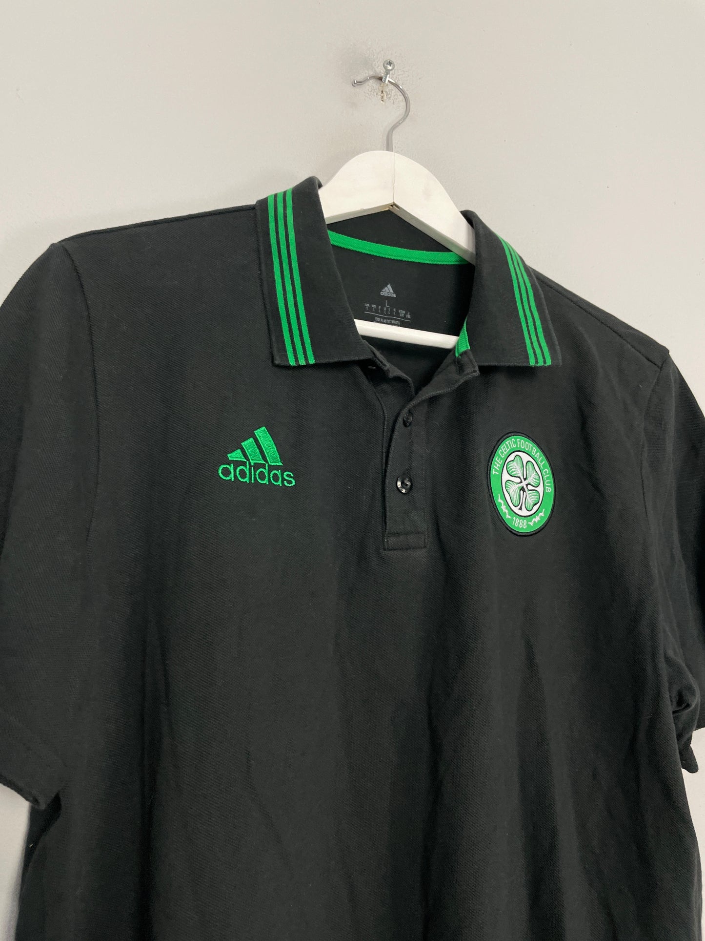 2022/23 CELTIC POLO SHIRT (L) ADIDAS