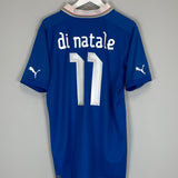 Shop 2012/13 ITALY DI NATALE #11 HOME SHIRT (XL) PUMA, classic football shirts, vintage football shirts & retro soccer jerseys at Cult Kits