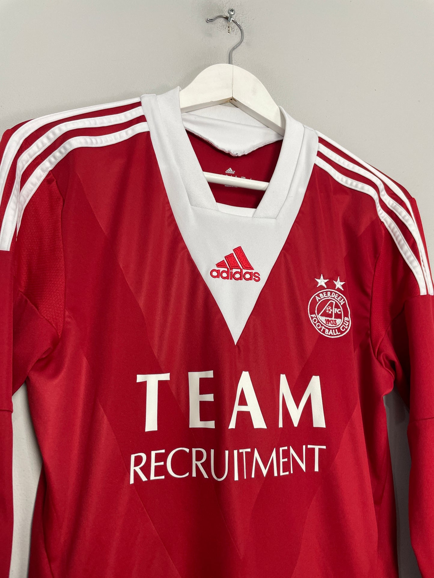 2013/14 ABERDEEN L/S HOME SHIRT (M) ADIDAS