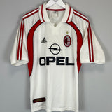 Shop 2000/02 AC MILAN MALDINI #3 AWAY SHIRT (M) ADIDAS, classic football shirts, vintage football shirts & retro soccer jerseys at Cult Kits