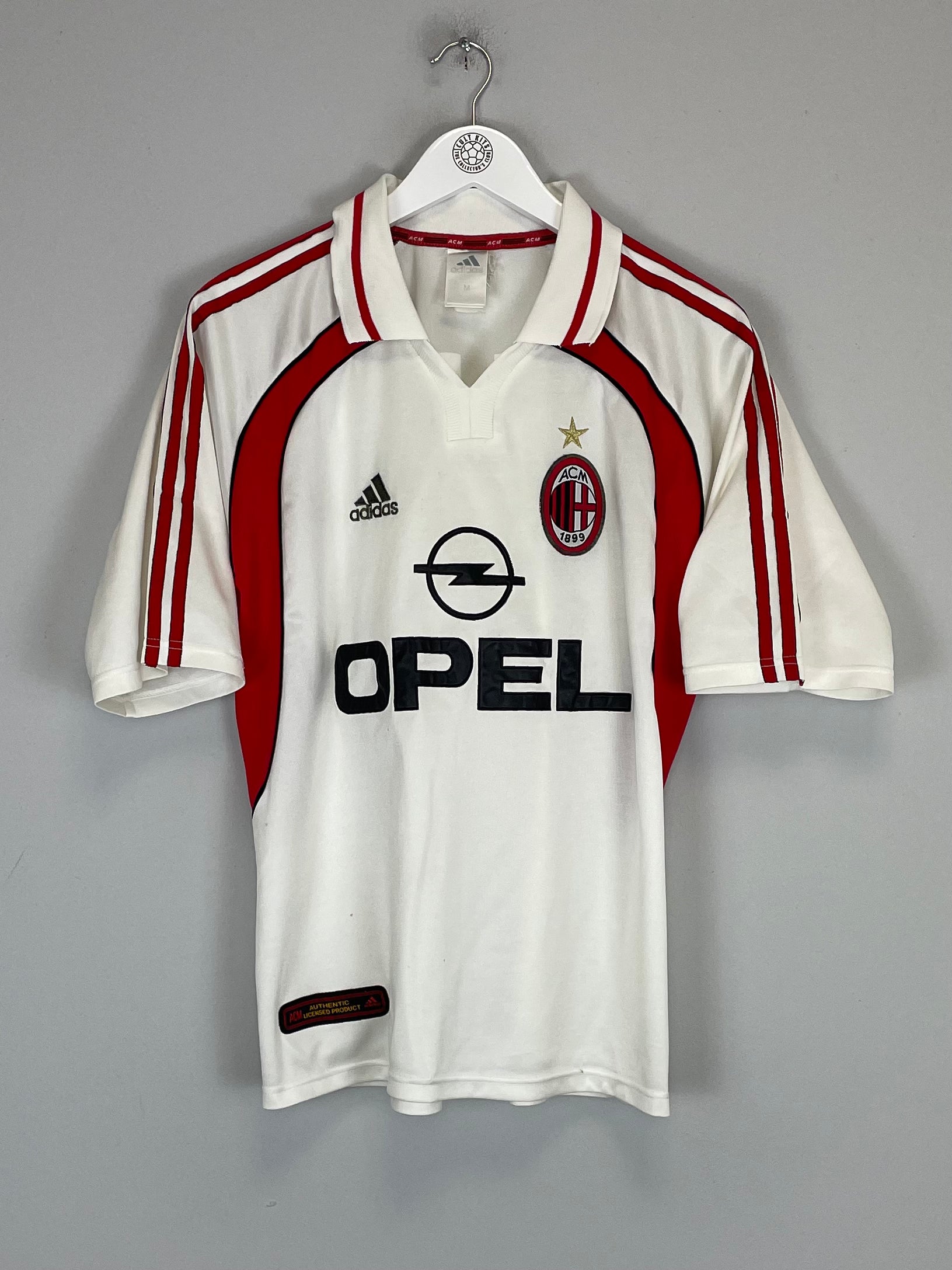Shop 2000/02 AC MILAN MALDINI #3 AWAY SHIRT (M) ADIDAS, classic football shirts, vintage football shirts & retro soccer jerseys at Cult Kits