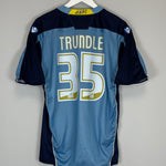 Shop 2008/09 LEEDS UNITED TRUNDLE #35 AWAY SHIRT (M) MACRON, classic football shirts, vintage football shirts & retro soccer jerseys at Cult Kits