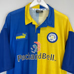 Shop 1997/99 LEEDS UNITED AWAY SHIRT (XL) PUMA, classic football shirts, vintage football shirts & retro soccer jerseys at Cult Kits