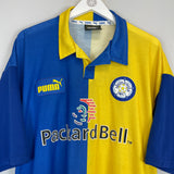 Shop 1997/99 LEEDS UNITED AWAY SHIRT (XL) PUMA, classic football shirts, vintage football shirts & retro soccer jerseys at Cult Kits