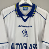 1998/00 CHELSEA WEAH #31 AWAY SHIRT (XXL) UMBRO