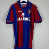 Shop 1997/98 BOLOGNA BAGGIO #10 HOME SHIRT (XL) DIADORA, classic football shirts, vintage football shirts & retro soccer jerseys at Cult Kits