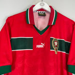 Shop 1998/99 MOROCCO HOME SHIRT (XL) PUMA, classic football shirts, vintage football shirts & retro soccer jerseys at Cult Kits