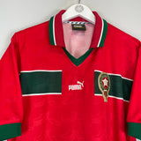 Shop 1998/99 MOROCCO HOME SHIRT (XL) PUMA, classic football shirts, vintage football shirts & retro soccer jerseys at Cult Kits