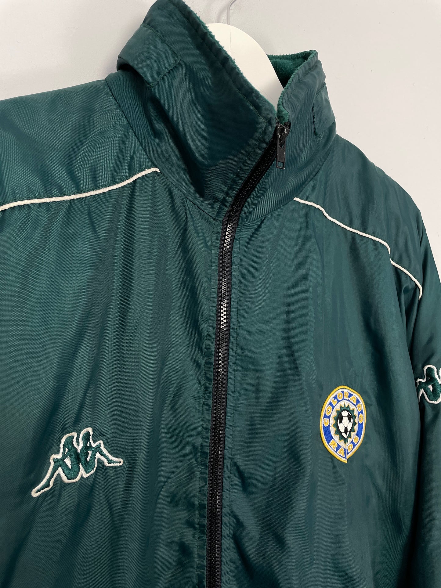 1999/00 COLORADO RAPIDS TRACK JACKET (L) KAPPA