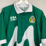 Shop 1995 MEXICO *REISSUE* BNWT HOME SHIRT (XXL) ABA SPORT, classic football shirts, vintage football shirts & retro soccer jerseys at Cult Kits
