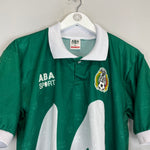 Shop 1995 MEXICO *REISSUE* BNWT HOME SHIRT (L) ABA SPORT, classic football shirts, vintage football shirts & retro soccer jerseys at Cult Kits