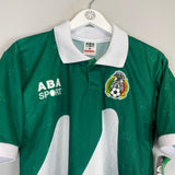 Shop 1995 MEXICO *REISSUE* BNWT HOME SHIRT (M) ABA SPORT, classic football shirts, vintage football shirts & retro soccer jerseys at Cult Kits