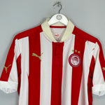 Shop 2012/13 OLYMPIAKOS HOME SHIRT (L) PUMA, classic football shirts, vintage football shirts & retro soccer jerseys at Cult Kits