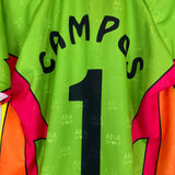 Shop 1995 MEXICO CAMPOS #1 *REISSUE* GK SHIRT (XL) ABA SPORT, classic football shirts, vintage football shirts & retro soccer jerseys at Cult Kits