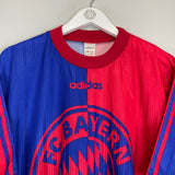 1996/97 BAYERN MUNICH TRAINING SHIRT (M) ADIDAS