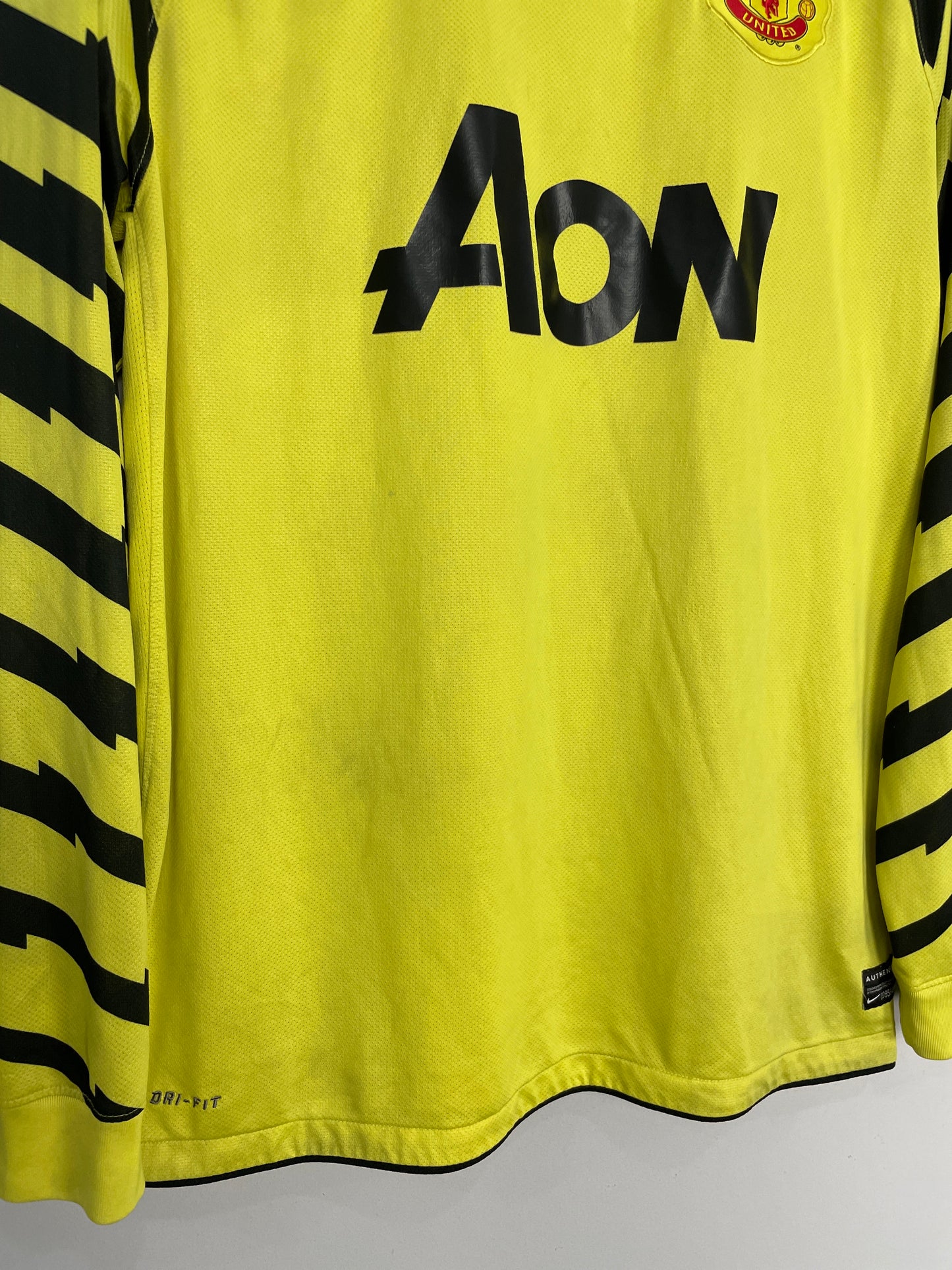 2010/11 MANCHESTER UNITED GK SHIRT (XL) NIKE
