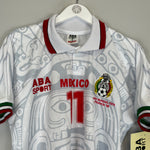 Shop 1998 MEXICO C.BLANCO #11 *REISSUE* BNWT AWAY SHIRT (S) ABA SPORT, classic football shirts, vintage football shirts & retro soccer jerseys at Cult Kits