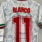 Shop 1998 MEXICO C.BLANCO #11 *REISSUE* BNWT AWAY SHIRT (S) ABA SPORT, classic football shirts, vintage football shirts & retro soccer jerseys at Cult Kits