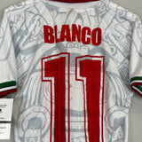 Shop 1998 MEXICO C.BLANCO #11 *REISSUE* BNWT AWAY SHIRT (S) ABA SPORT, classic football shirts, vintage football shirts & retro soccer jerseys at Cult Kits