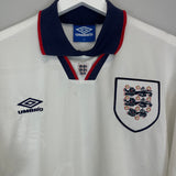 1993/95 ENGLAND HOME SHIRT (XL) UMBRO