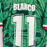 Shop 1998 MEXICO BLANCO #11 *REISSUE* BNWT HOME SHIRT (S) ABA SPORT, classic football shirts, vintage football shirts & retro soccer jerseys at Cult Kits