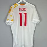 2016/17 SPAIN PEDRO #11 AWAY SHIRT (XL) ADIDAS