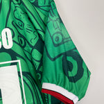 Shop 1998 MEXICO BLANCO #11 *REISSUE* BNWT HOME SHIRT (XXL) ABA SPORT, classic football shirts, vintage football shirts & retro soccer jerseys at Cult Kits