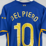 Shop 2007/08 JUVENTUS DEL PIERO #10 AWAY SHIRT (M) NIKE, classic football shirts, vintage football shirts & retro soccer jerseys at Cult Kits