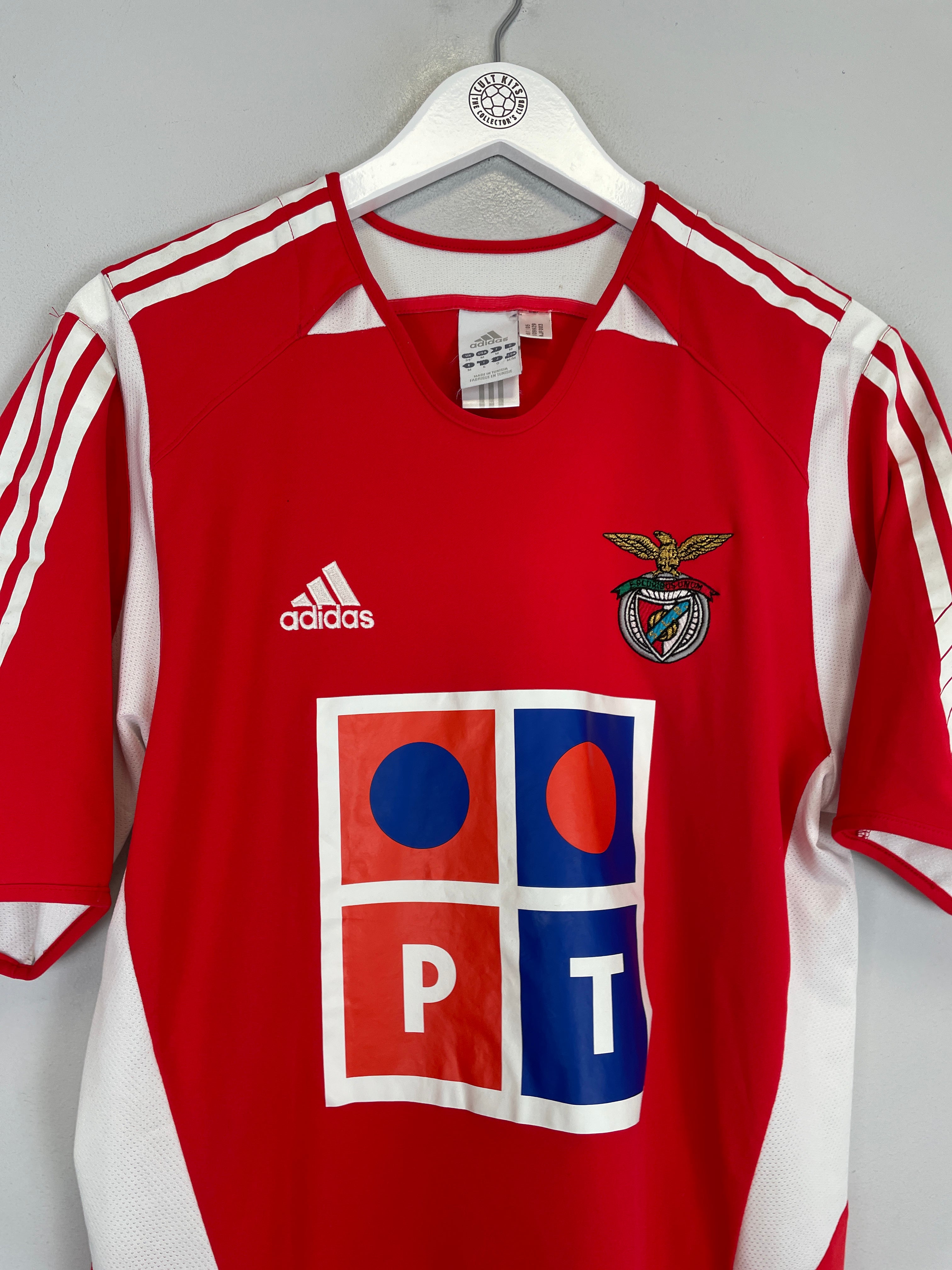 Shop 2007/08 BENFICA NUNO GOMES #21 HOME SHIRT (M) ADIDAS, classic football shirts, vintage football shirts & retro soccer jerseys at Cult Kits