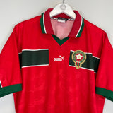 Shop 1998/99 MOROCCO HOME SHIRT (XL) PUMA, classic football shirts, vintage football shirts & retro soccer jerseys at Cult Kits