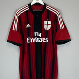 2014/15 AC MILAN MONTOLIVO #18 HOME SHIRT (XL) ADIDAS