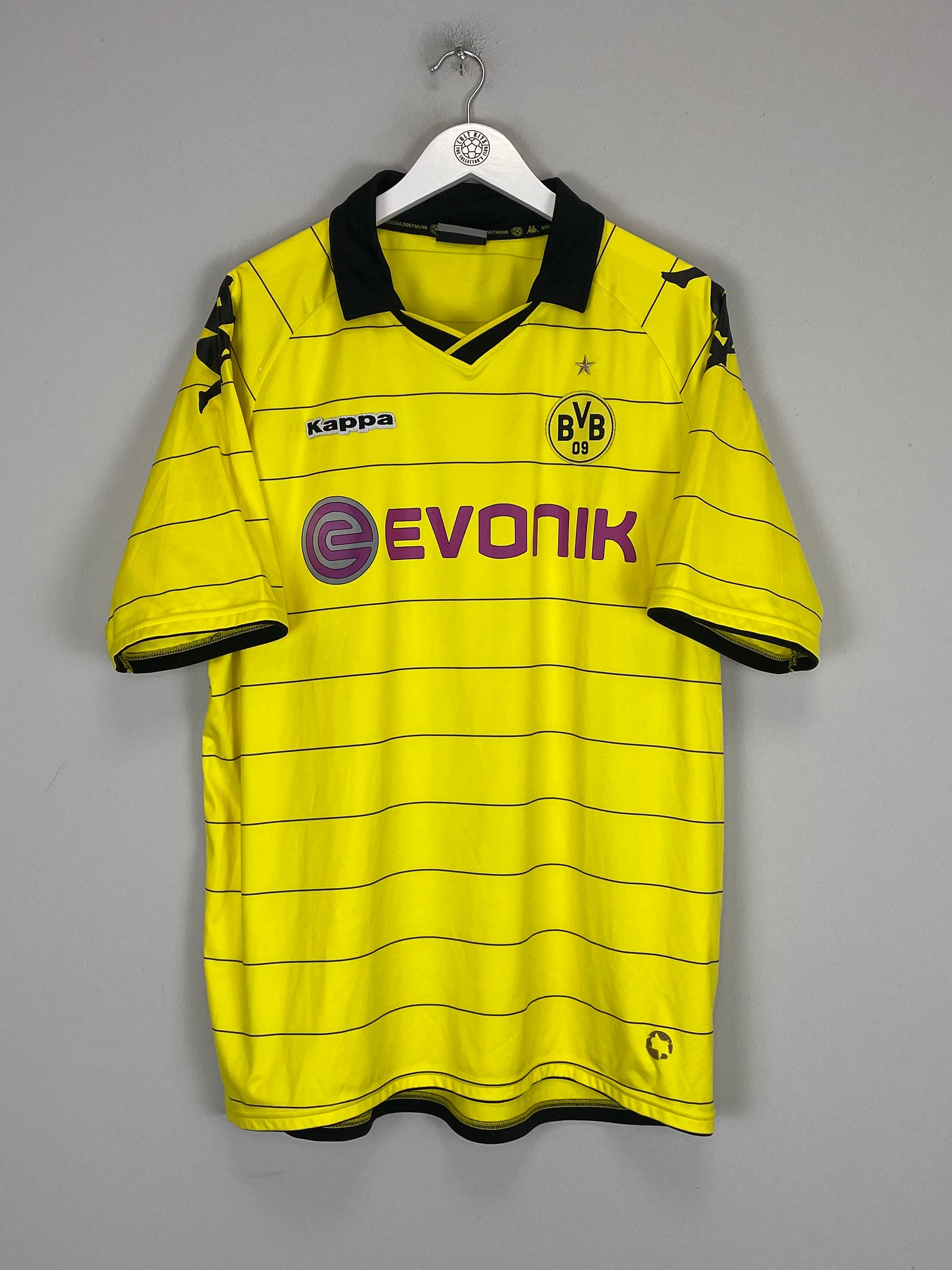 Shop 2010/11 DORTMUND HOME SHIRT (XXL) KAPPA, classic football shirts, vintage football shirts & retro soccer jerseys at Cult Kits