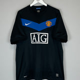 2009/10 MANCHESTER UNITED CHICHARITO #14 AWAY SHIRT (XL) NIKE