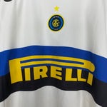 Shop 2005/06 INTER MILAN ADRIANO #10 AWAY SHIRT (L) NIKE, classic football shirts, vintage football shirts & retro soccer jerseys at Cult Kits