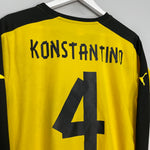 Shop 2013/14 AEK ATHENS KONSTANTINOS #4 L/S HOME SHIRT (L) PUMA, classic football shirts, vintage football shirts & retro soccer jerseys at Cult Kits