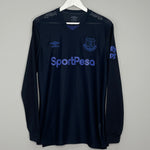 Shop 2019/20 EVERTON CALVERT LEWIN #9 L/S THIRD SHIRT (L) UMBRO, classic football shirts, vintage football shirts & retro soccer jerseys at Cult Kits