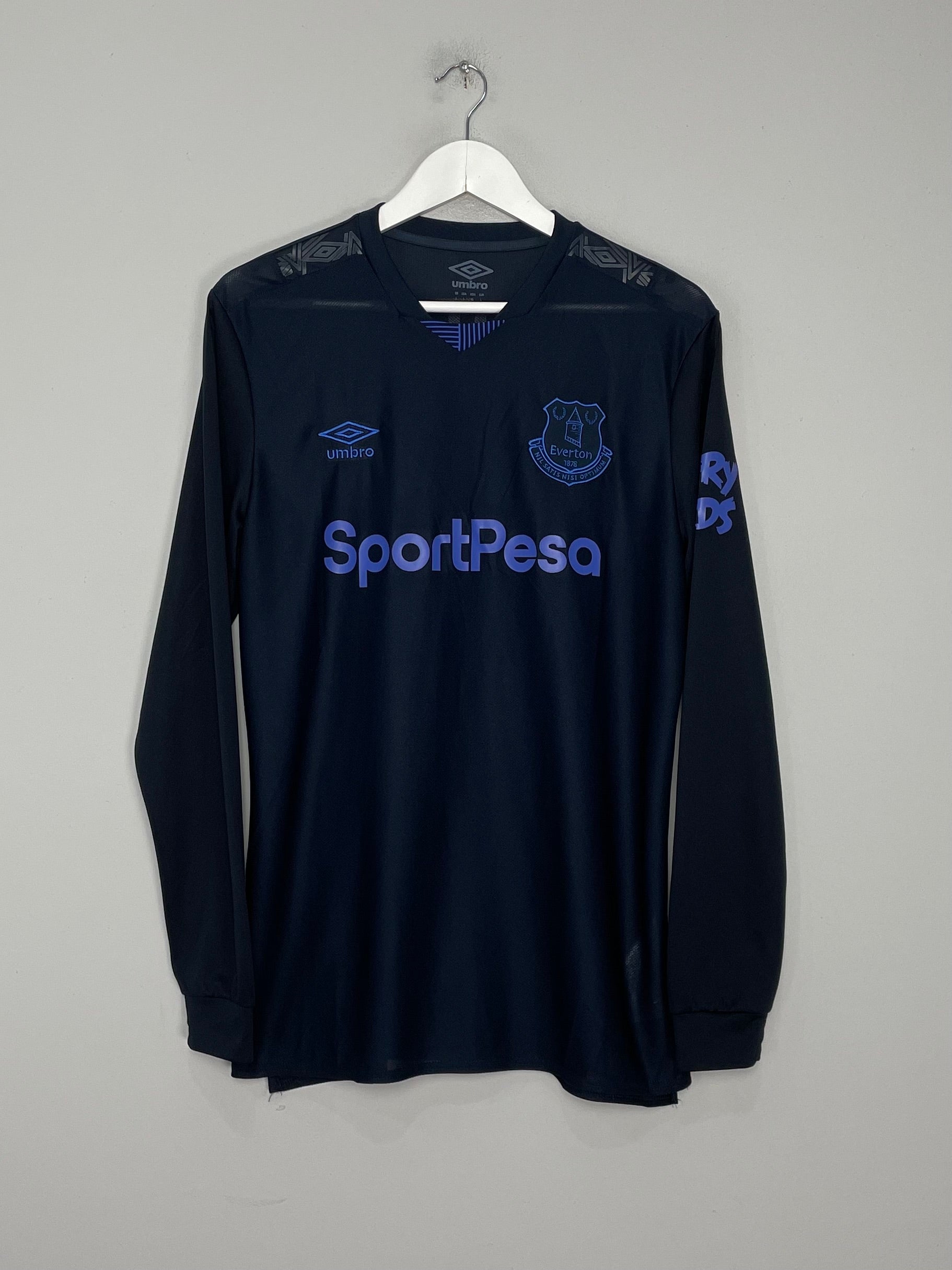 Shop 2019/20 EVERTON CALVERT LEWIN #9 L/S THIRD SHIRT (L) UMBRO, classic football shirts, vintage football shirts & retro soccer jerseys at Cult Kits