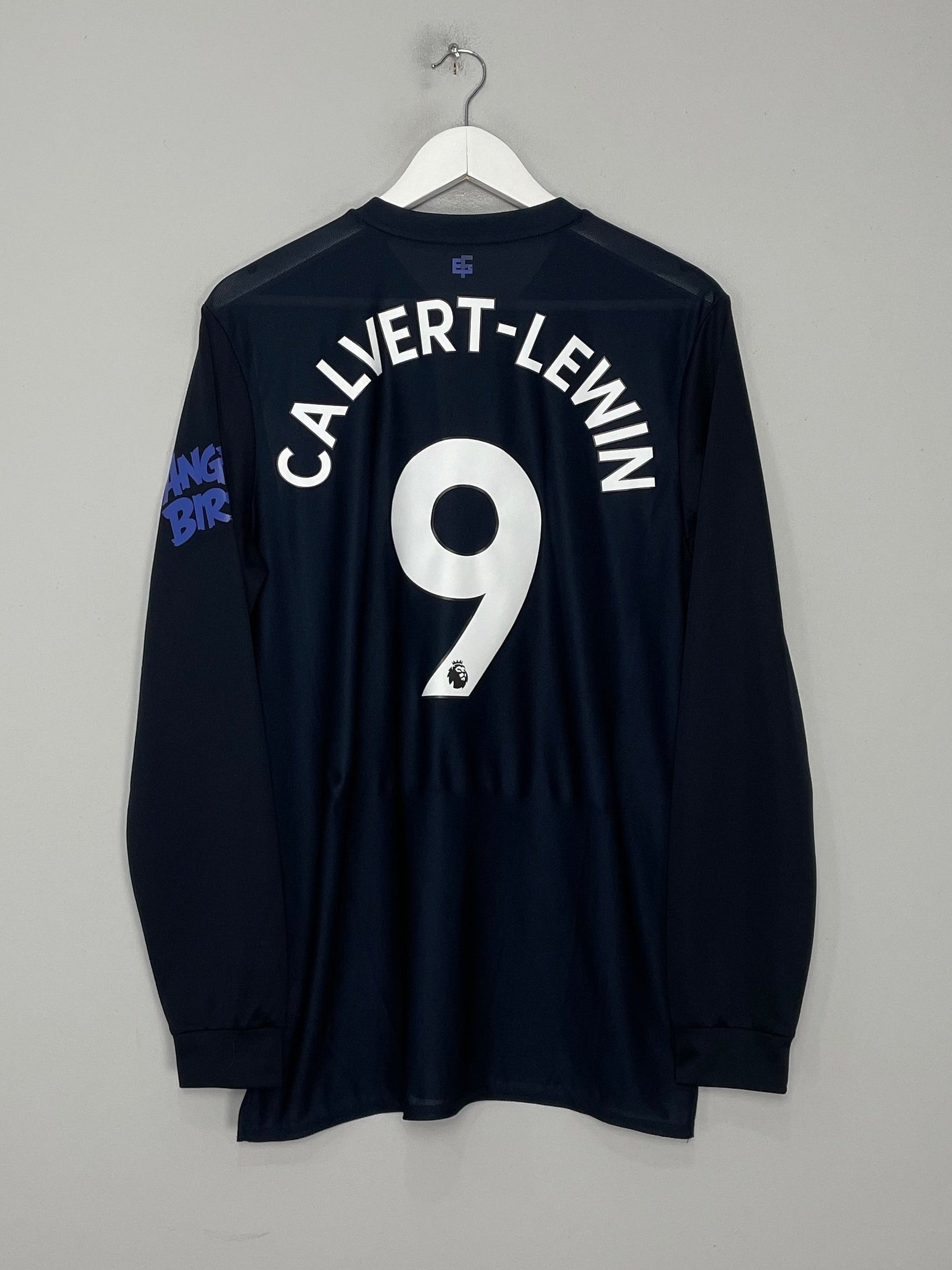 Shop 2019/20 EVERTON CALVERT LEWIN #9 L/S THIRD SHIRT (L) UMBRO, classic football shirts, vintage football shirts & retro soccer jerseys at Cult Kits