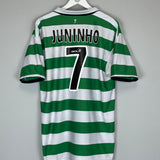 2004/05 CELTIC JUNINHO #8 HOME SHIRT (XL) UMBRO