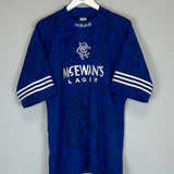 1994/96 RANGERS MCCOIST #9 HOME SHIRT (L) ADIDAS