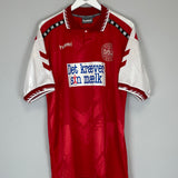 1996/98 DENMARK M.LAUDRUP #10 HOME SHIRT (XXL) HUMMEL