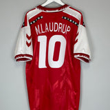 1996/98 DENMARK M.LAUDRUP #10 HOME SHIRT (XXL) HUMMEL
