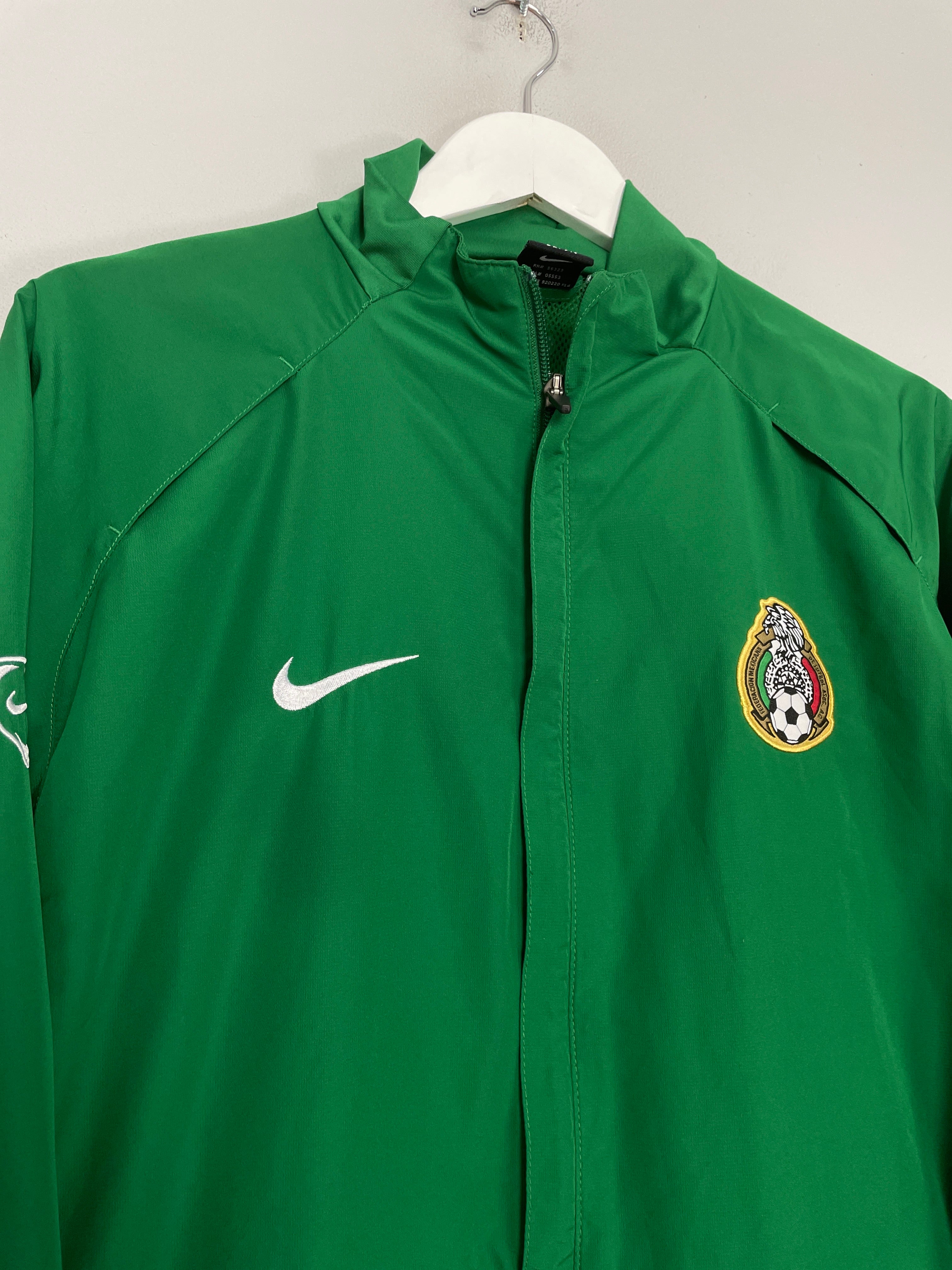 Shop 2006/07 MEXICO TRAINING JACKET (L) NIKE, classic football shirts, vintage football shirts & retro soccer jerseys at Cult Kits