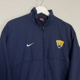 Shop 2001/02 UNAM PUMAS TRACK JACKET (L) NIKE, classic football shirts, vintage football shirts & retro soccer jerseys at Cult Kits