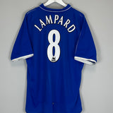 Shop 2001/03 CHELSEA LAMPARD #8 HOME SHIRT (XL) UMBRO, classic football shirts, vintage football shirts & retro soccer jerseys at Cult Kits