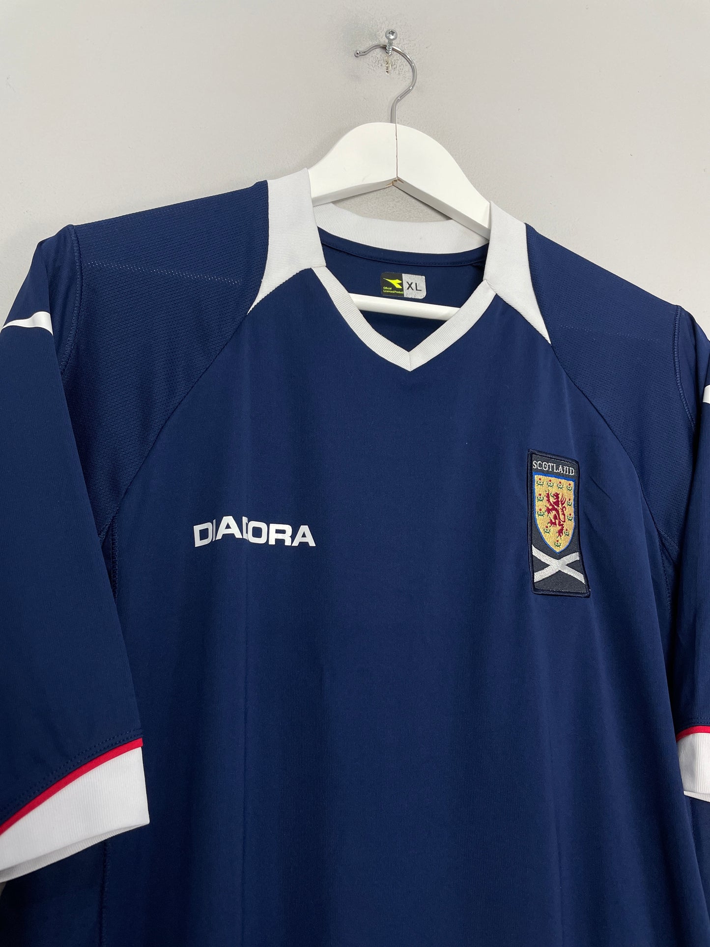 2008/09 SCOTLAND HOME SHIRT (XL) DIADORA